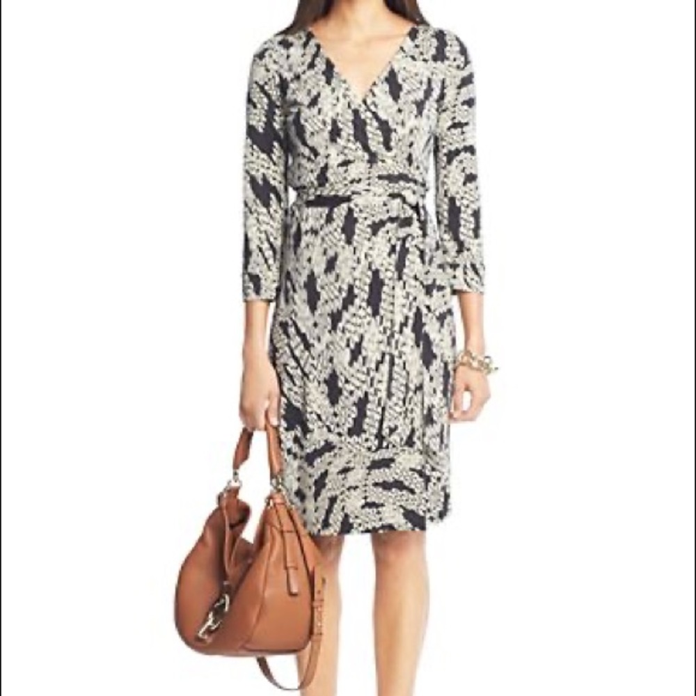 NWT DVF Silk Jersey wrap dress